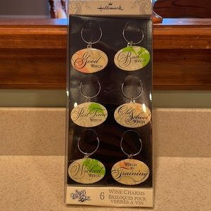 Hallmark Wizard of Oz Wicked Wine Charms Brand New!